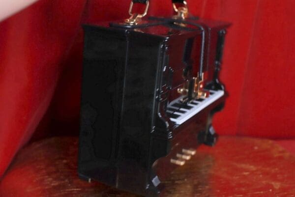 SOLD! 9443 Baroque Runway 2022 Piano Handbag - Image 4