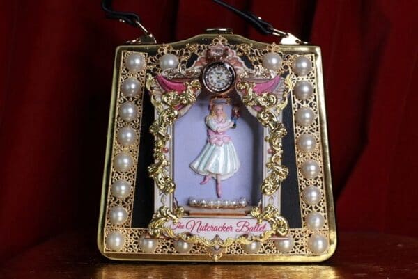 SOLD! 9515 Baroque Boutique Style Nutcracker Ballet Embellished Handbag