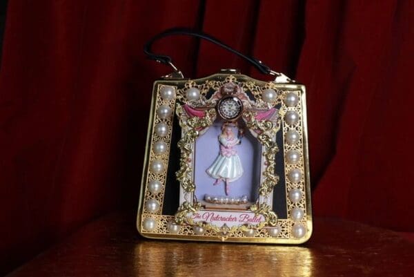 SOLD! 9515 Baroque Boutique Style Nutcracker Ballet Embellished Handbag - Image 2