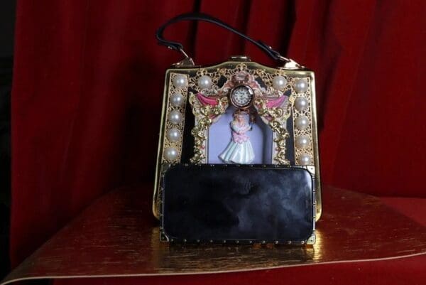 SOLD! 9515 Baroque Boutique Style Nutcracker Ballet Embellished Handbag - Image 6