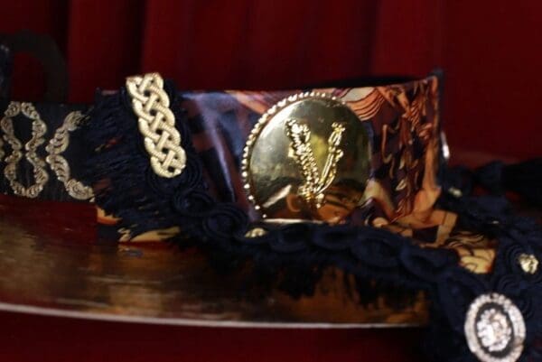 SOLD! 9669 Fancy Scarf Tassels Belt - Image 3