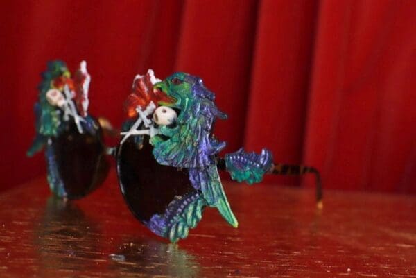 SOLD! 9671 Art Griffins Fire Colorful Sunglasses - Image 3