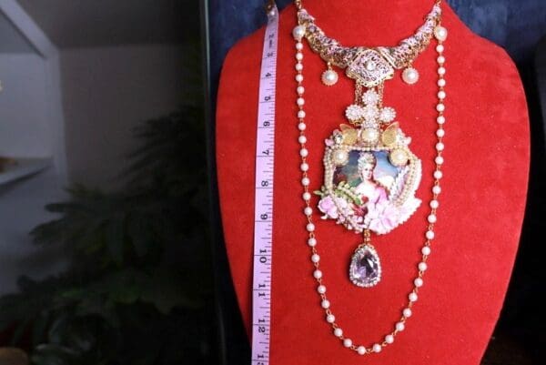 SOLD! 9822 Just The Necklace Marie Antoinette Royal Necklace - Image 7