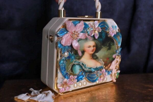 SOLD! 9854 Marie Antoinette Embellished Handbag - Image 3