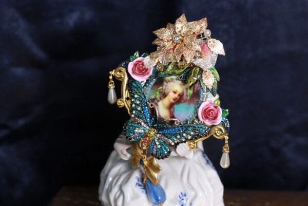 SOLD! 9887 Marie Antoinette Butterfly Pin Brooch