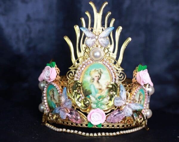 SOLD! 9974 Marie Antoinette Tall Crown Headband