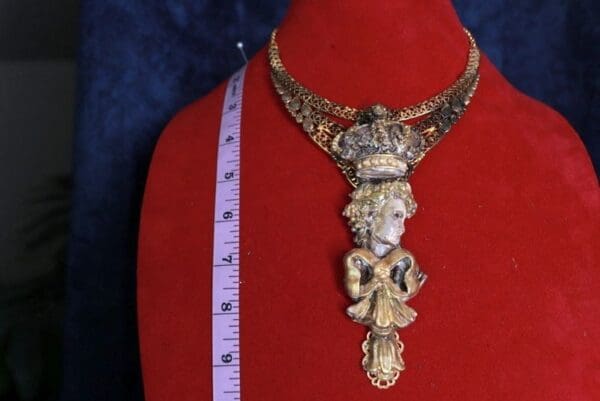 SOLD! 10034 Vintage Style Victorian Necklace - Image 6