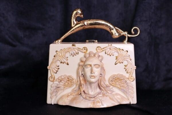 SOLD! 10039 Baroque Boutique Namaste Embellished Handbag - Image 2