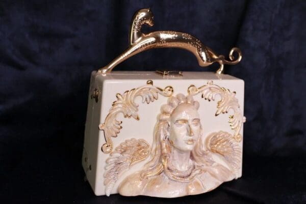 SOLD! 10039 Baroque Boutique Namaste Embellished Handbag - Image 3