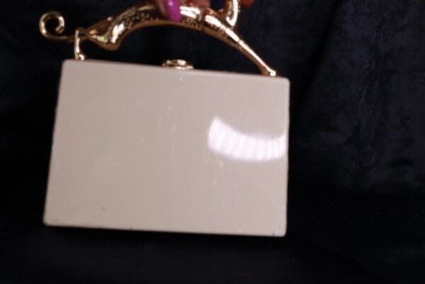 SOLD! 10039 Baroque Boutique Namaste Embellished Handbag - Image 7