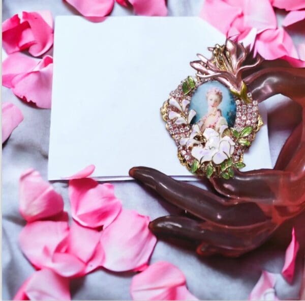 SOLD! 9826 Young Marie Antoinette Cocktail Adjustable Ring