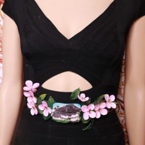 SOLD! 155 Asian Tribute Sakura Waist Belt