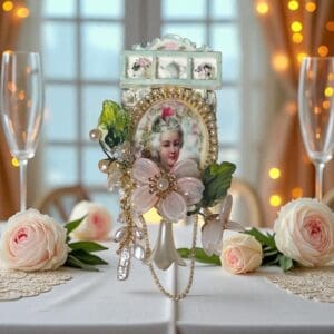SOLD! 161 Marie Antoinette Cameo Statement Brooch Pin