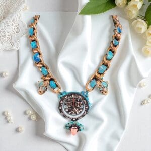 SOLD! 196 Breitling Watch Nautical Unusual Necklace