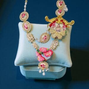 SOLD! 269 Marie Antoinette Irregular Tea Pot Necklace